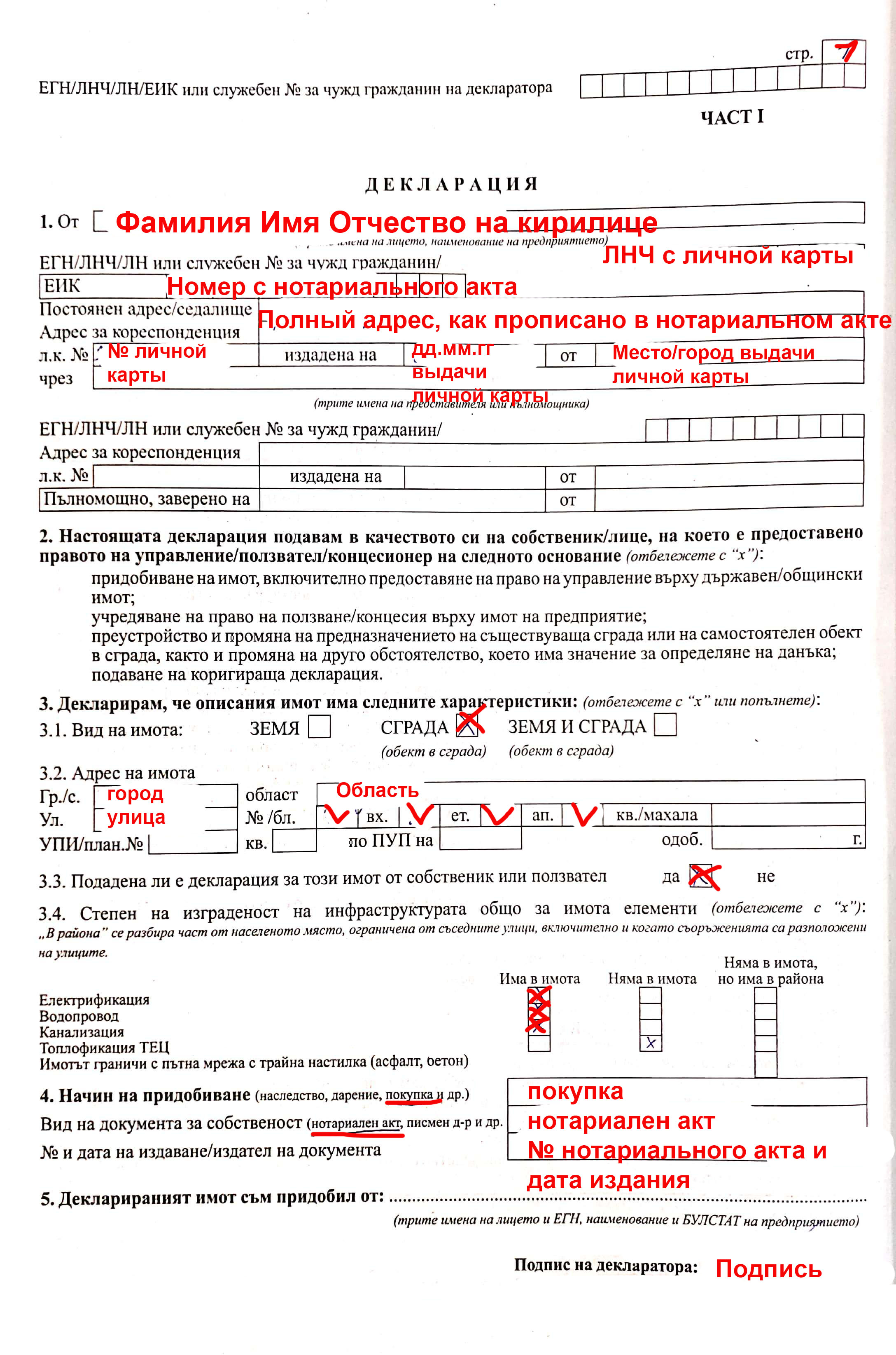 Оформление скидки на налог на недвижимость в Болгарии